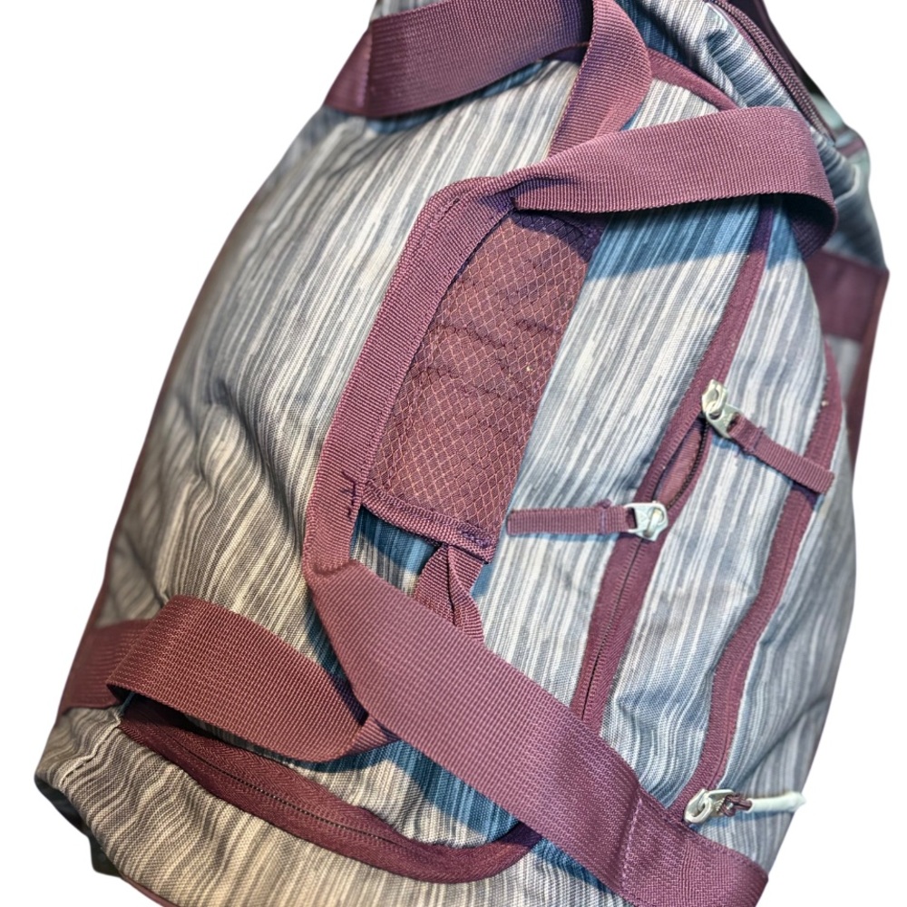 Adidas Squad III duffel bag  purple grey travel - Picture 12 of 15